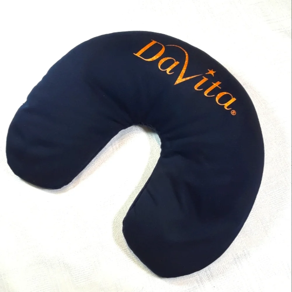 💜 Travel Pillow Home Bedding Medical Comfy Sleep Navy Blue Home Neck Pillow